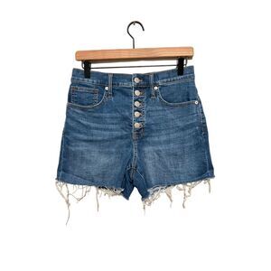 Madewell High-Rise Denim Shorts Style #K5970 Size 26